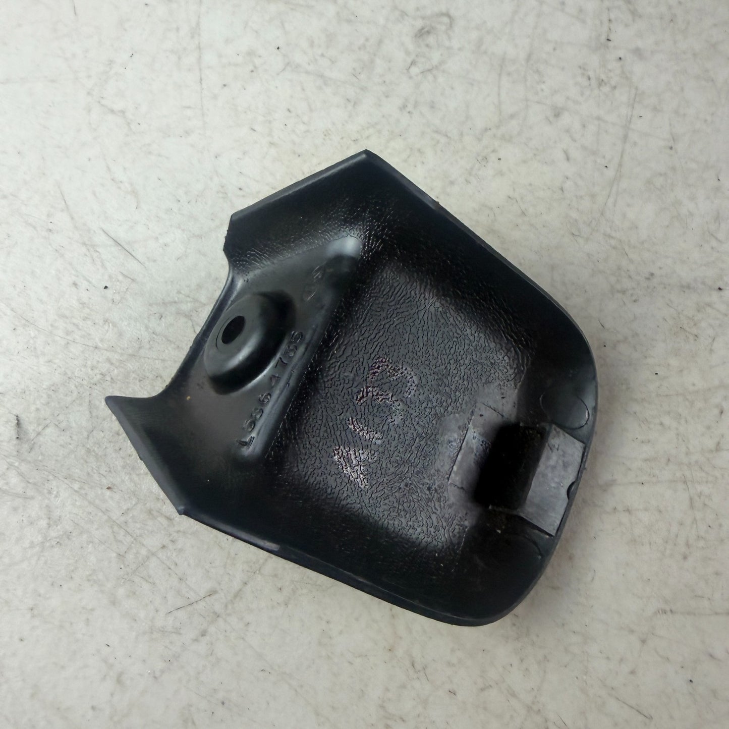 05-13 CHEVROLET CORVETTE C6 FRONT SEAT ADJUSTER TRACK RAIL COVER TRIM BLACK OEM