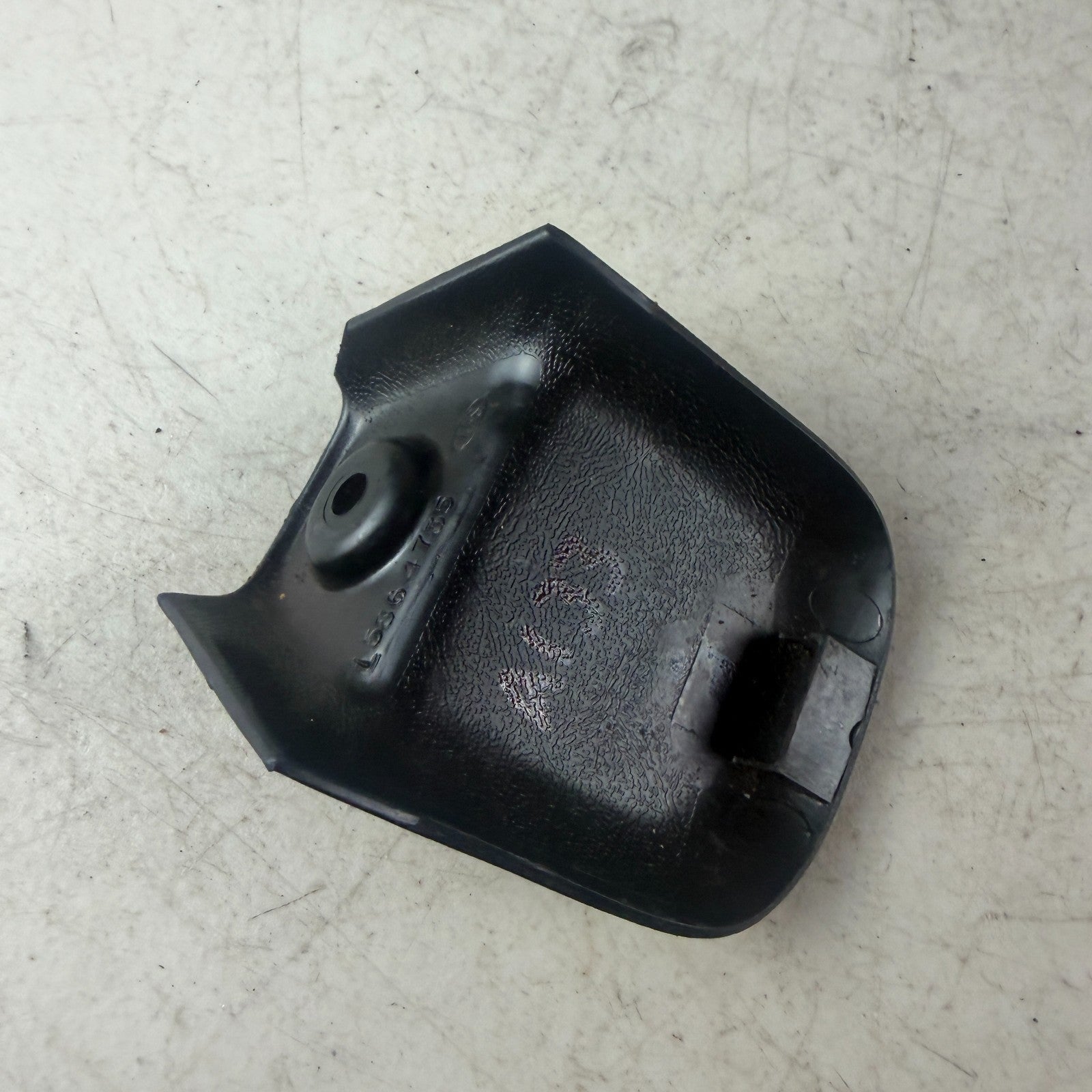 05-13 CHEVROLET CORVETTE C6 FRONT SEAT ADJUSTER TRACK RAIL COVER TRIM BLACK OEM