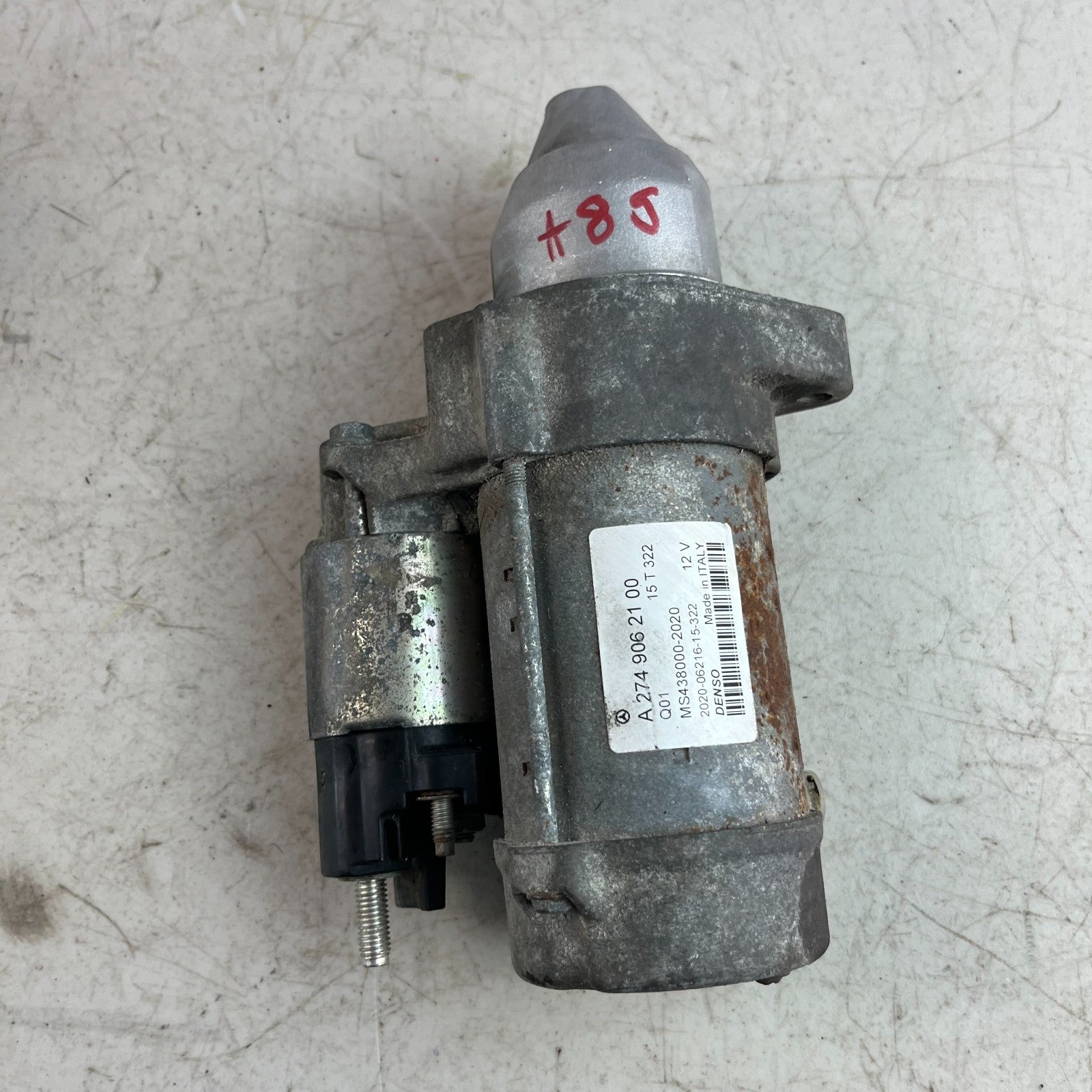 2015-2018 MERCEDES-BENZ W205 C300 2.0L ENGINE STARTER MOTOR 12V A2749062100 OEM