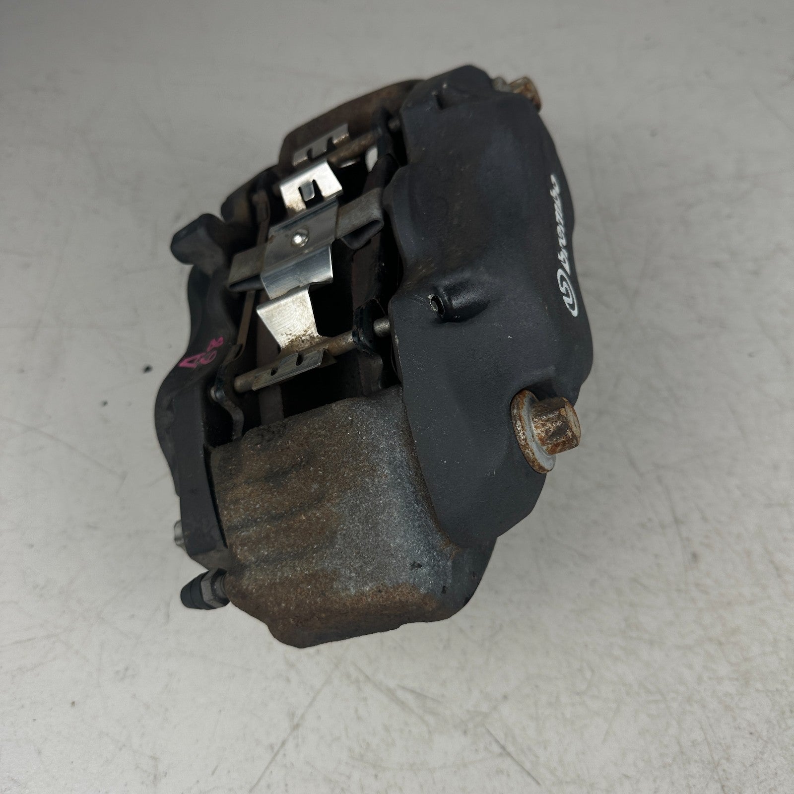 2015-23 DODGE CHALLENGER FRONT LEFT SIDE BREMBO BRAKE CALIPER BLACK 05181955 OEM