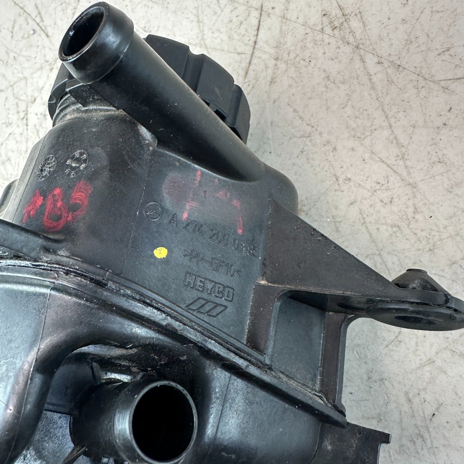 2015 - 2021 MERCEDES W205 C300 AUXILIARY EXPANSION OVERFLOW TANK A2742000385 OEM