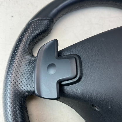2015-18 MERCEDES W205 C300 STEERING WHEEL W/ PADDLE SHIFTER LEATHER A0004601803