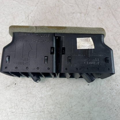 08-15 CADILLAC CTS-V REAR CENTER CONSOLE AC HEATER AIR VENT GRILLE 25749648 OEM