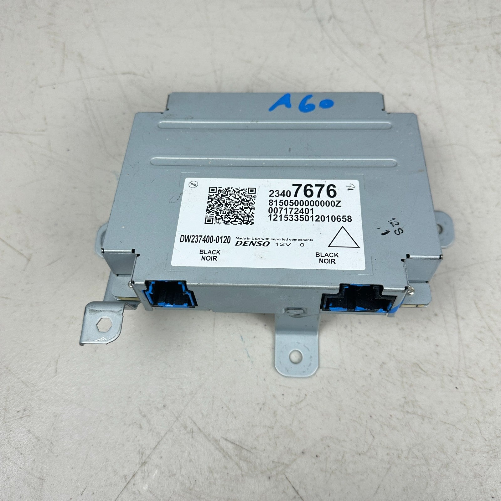 2014-2019 CHEVROLET CORVETTE FRONT CAMERA VIEW CONTROL MODULE UNIT 23121286 OEM