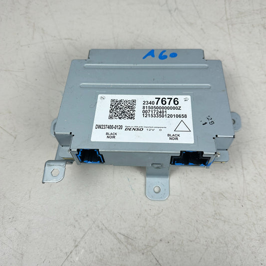 2014-2019 CHEVROLET CORVETTE FRONT CAMERA VIEW CONTROL MODULE UNIT 23121286 OEM