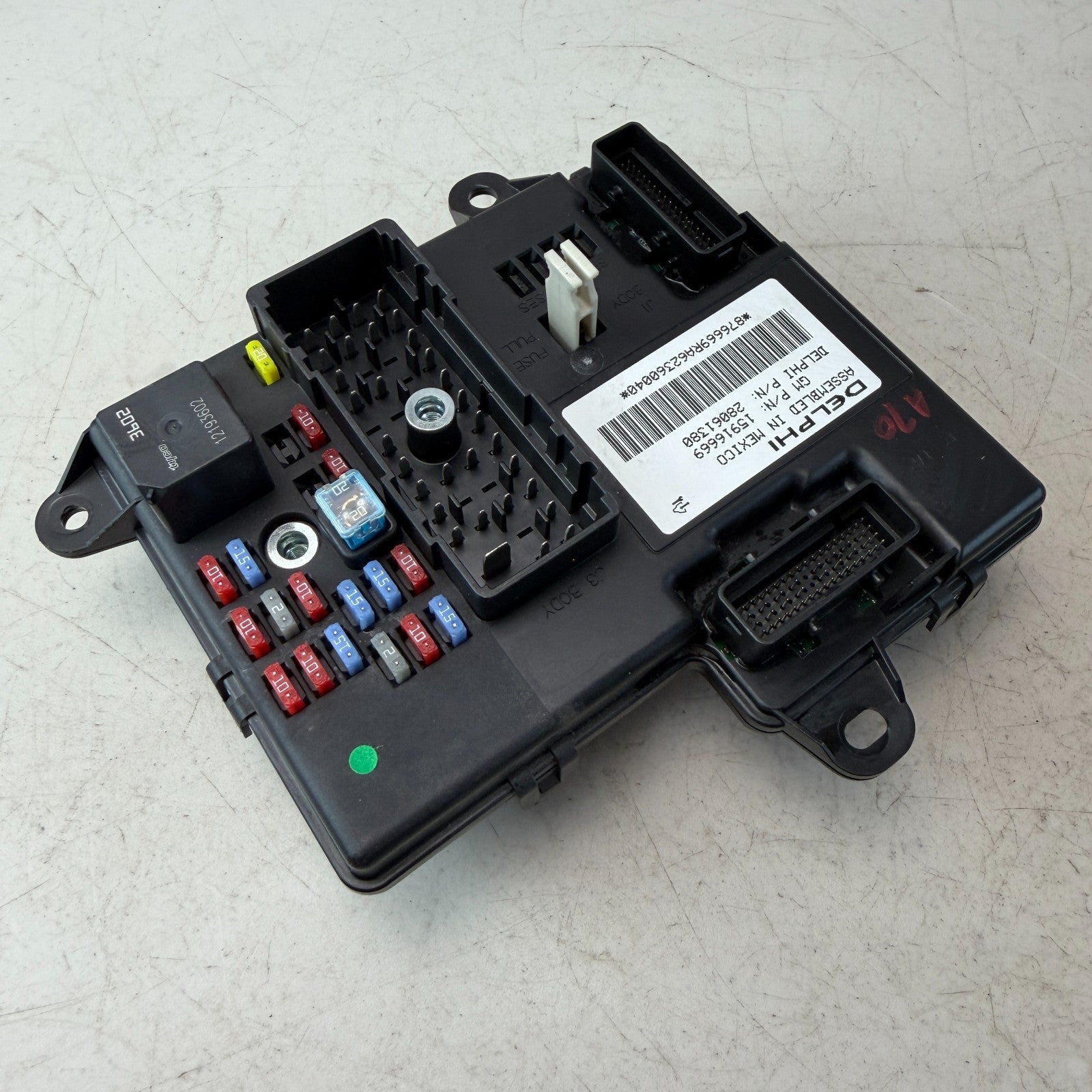 06-07 C6 Corvette BCM Fuse Box Junction Block Body Control Module 15916669