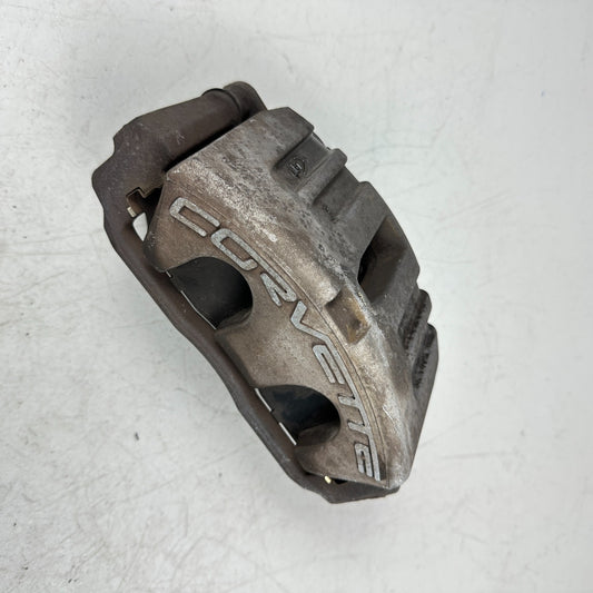 05-13 CHEVROLET CORVETTE FRONT LEFT DRIVER SIDE BRAKE CALIPER W/ BRAKE PADS OEM