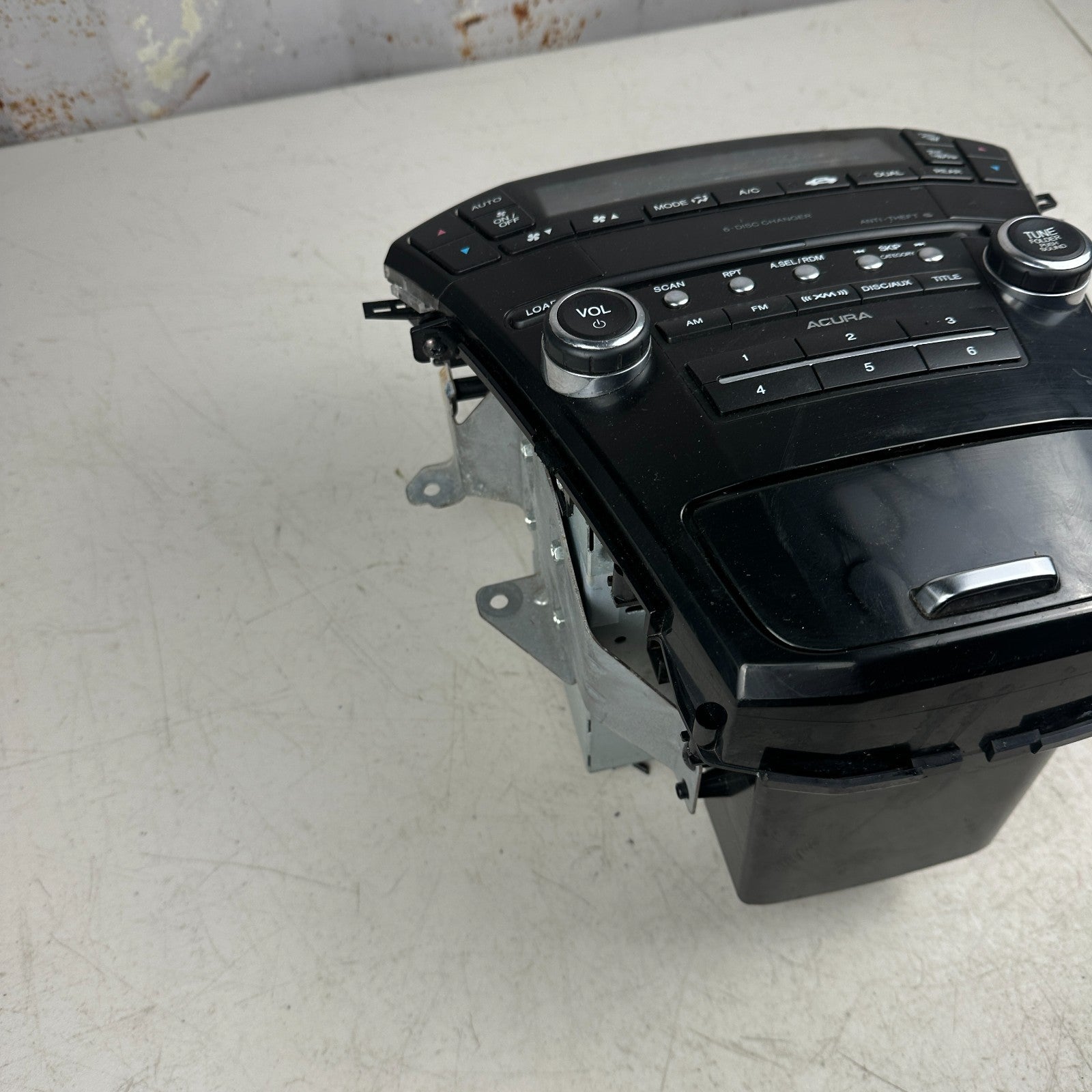 2010–2013 ACURA MDX AM FM RADIO 6 DISC CD MP3 PLAYER BLACK 39101-STX-A510-M1 OEM
