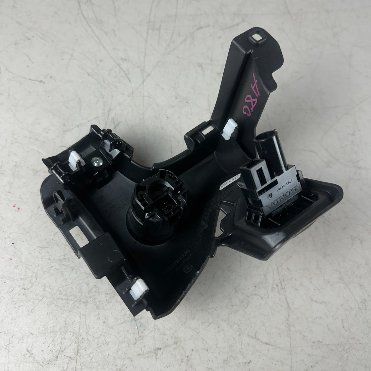 2017-2022 HONDA CR-V CRV LEFT DASHBOARD IGNITION START STOP SWITCH W/ BEZEL OEM