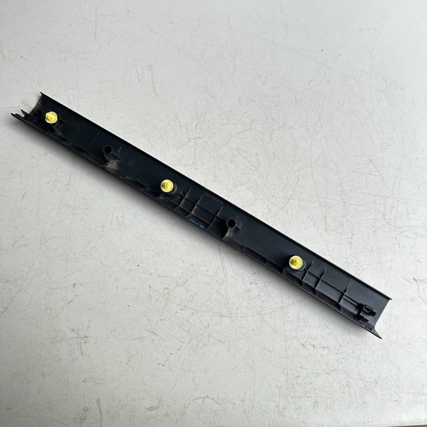 23-25 ACURA INTEGRA FRONT RIGHT SIDE DOOR SILL SCUFF PLATE COVER TRIM BLACK OEM