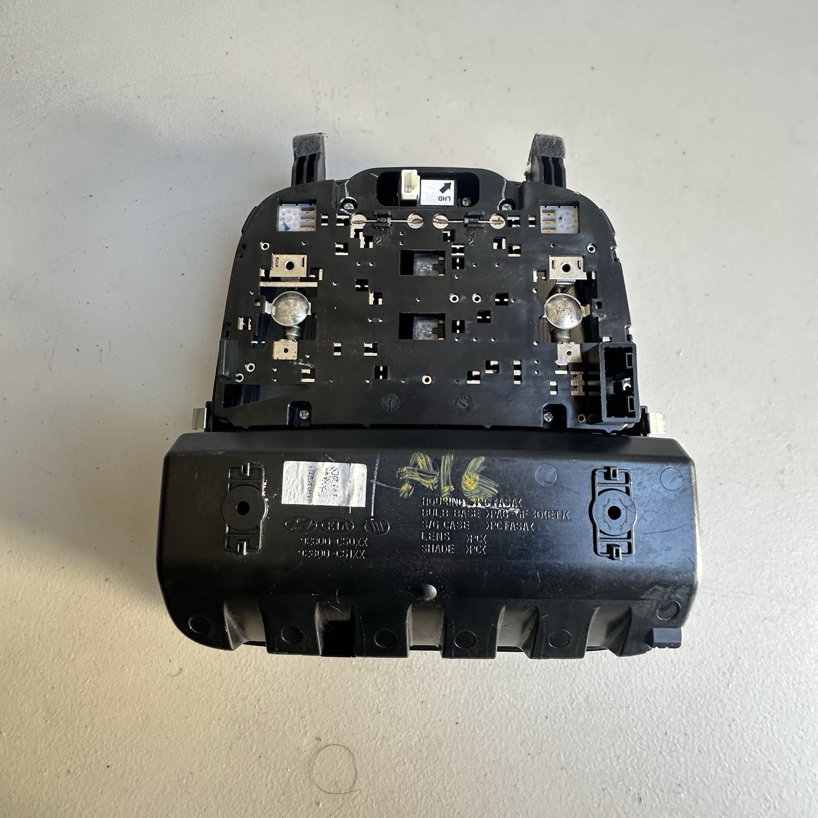 16-20 KIA SORENTO Front ROOF Console Black 92800-C50XX
