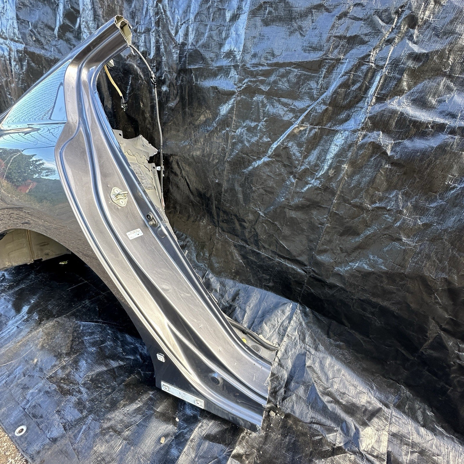 2013-2017 Honda Accord Sedan Rear Right Passenger Quarter Panel Cut OEM USED
