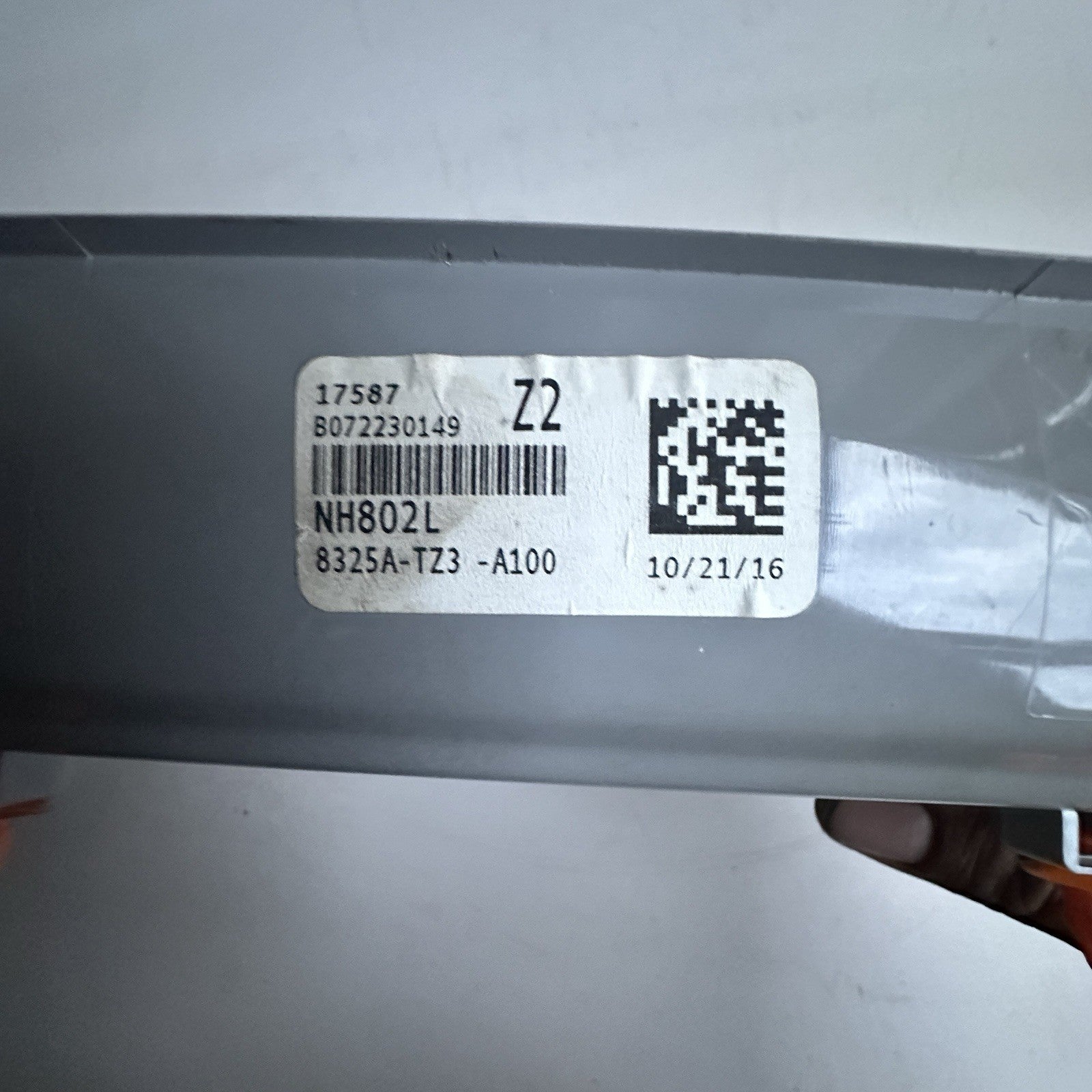 2015-2020 Acura TLX Gray Overhead Sunroof Lamp Console w/ Acura Link OEM