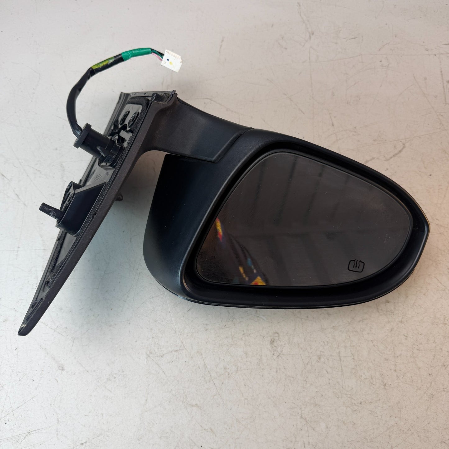 2014-2019 TOYOTA COROLLA FRONT LEFT DRIVER SIDE VIEW DOOR HEATED MIRROR BLACK