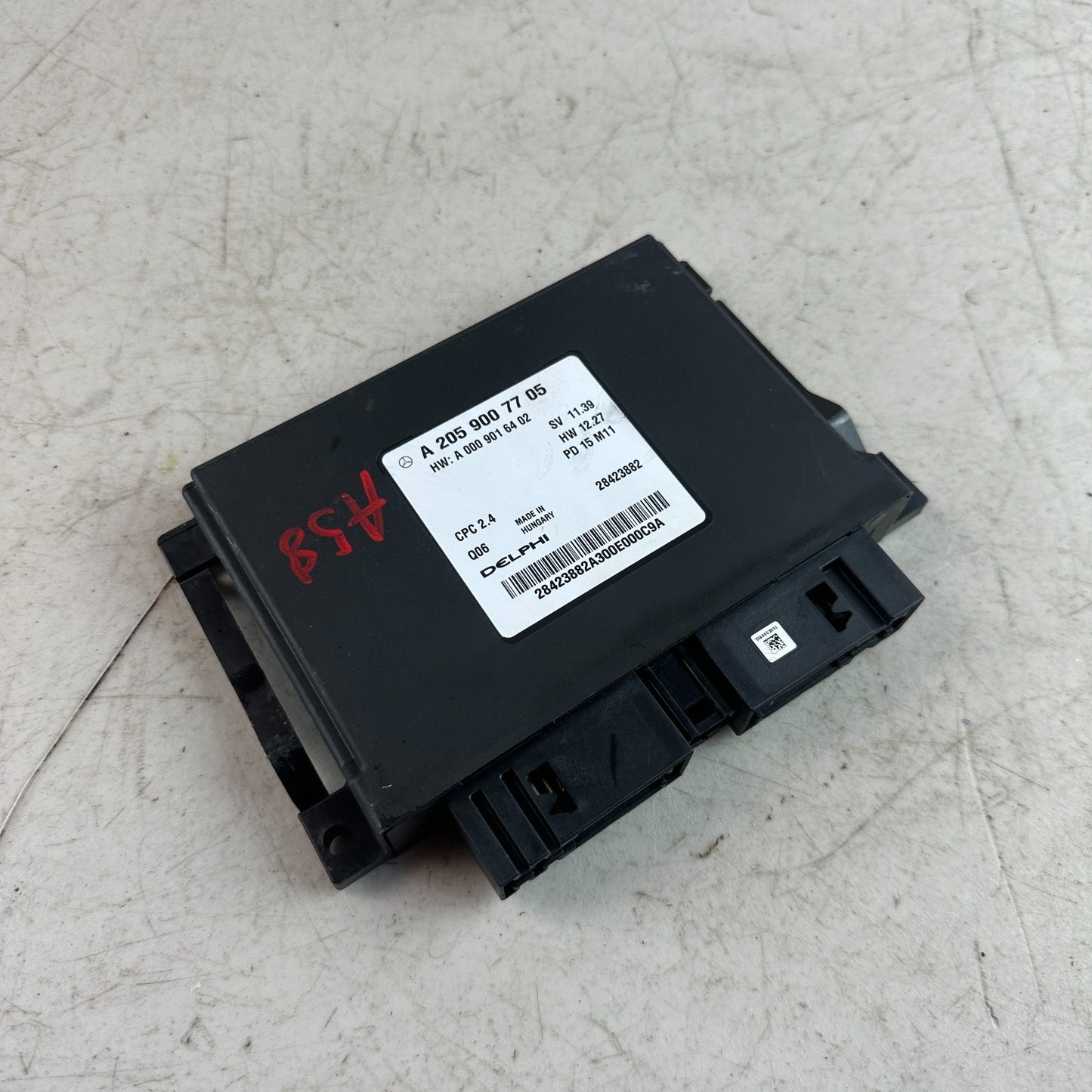 2015-2021 MERCEDES-BENZ W205 C300 TRANSMISSION CONTROL MODULE A2059007705 OEM