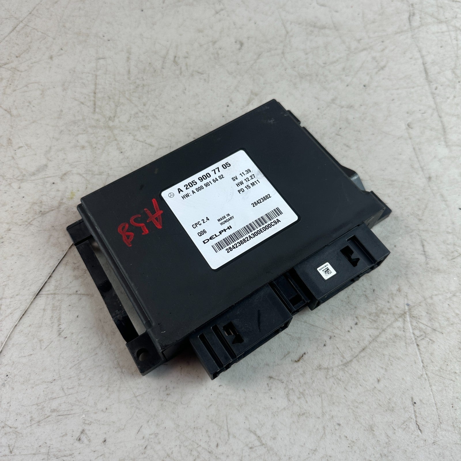2015-2021 MERCEDES-BENZ W205 C300 TRANSMISSION CONTROL MODULE A2059007705 OEM