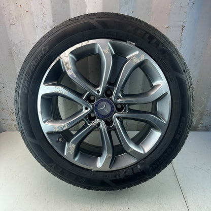 2015-2018 MERCEDES W205 C300 17x7' INCH 10 SPOKE WHEEL RIM W/ TIRE A2054010200