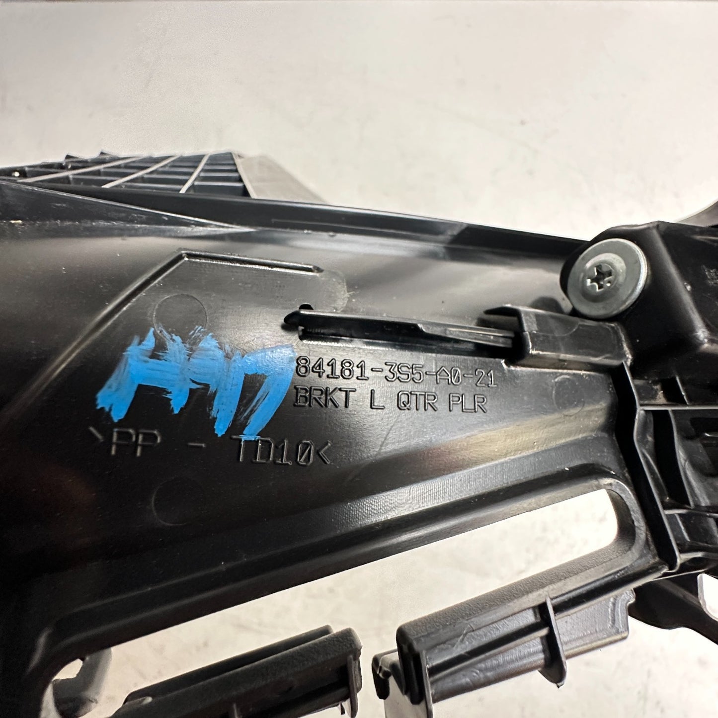 23-25 ACURA INTEGRA REAR LEFT SIDE C PILLAR UPPER QUARTER TRIM PANEL BLACK OEM