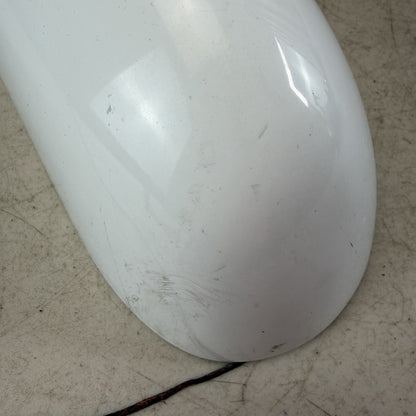 05-13 CHEVROLET CORVETTE C6 FRONT LEFT POWER FOLD DOOR MIRROR WHITE OEM SEE PICS