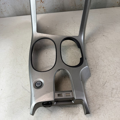 2005-13 CHEVY CORVETTE C6 CENTER CONSOLE SHIFTER PANEL W/ HAZARD SWITCH 15884818