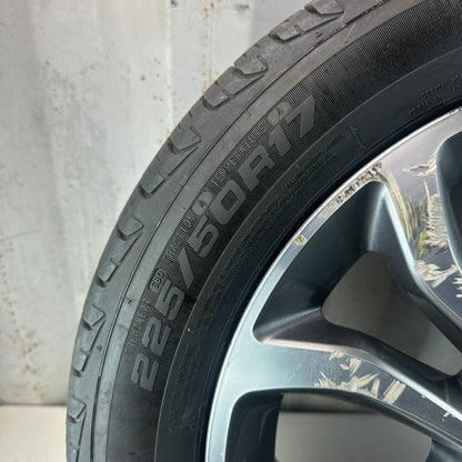 2015-2018 MERCEDES W205 C300 17x7' INCH 10 SPOKE WHEEL RIM W/ TIRE A2054010200