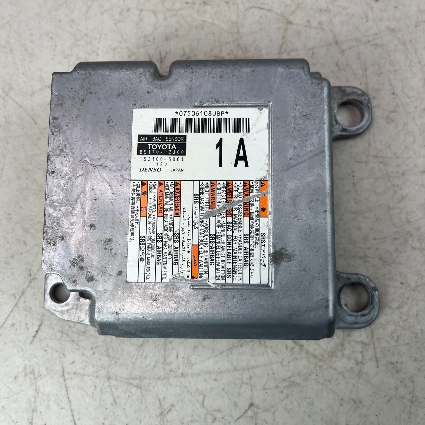 2019-25 TOYOTA COROLLA COMPUTER CONTROL MODULE UNIT 89170-12J00 152100-5061 OEM