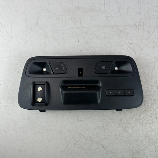 2016-2018 CHEVROLET CAMARO OVERHEAD CONSOLE MAP LIGHT W/ SUNROOF SWITCH 84026942