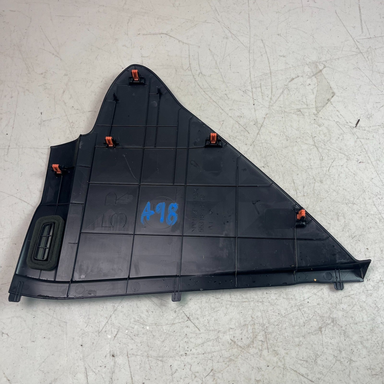 2019-2025 TOYOTA COROLLA FRONT RIGHT SIDE DASH END CAP COVER TRIM 5531812170 OEM