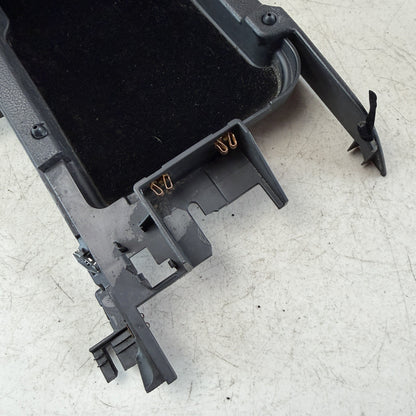 05-10 CHEVROLET CORVETTE C6 FRONT CENTER CONSOLE ARM REST LID FRAME BLACK OEM
