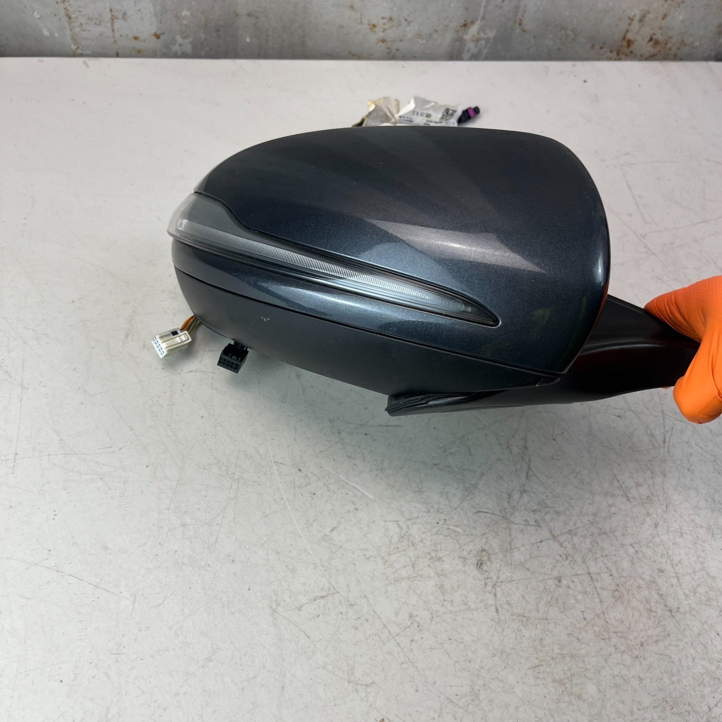 2015-2019 MERCEDES W205 C300 RIGHT PASSENGER SIDE VIEW DOOR MIRROR 699006 OEM