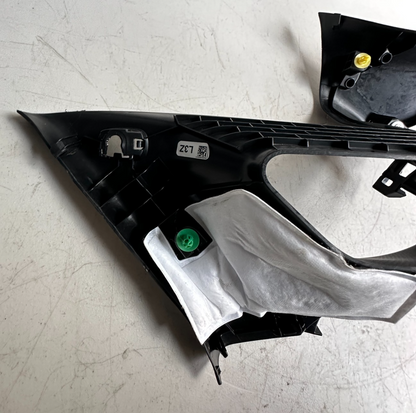 23-25 ACURA INTEGRA REAR LEFT SIDE C PILLAR UPPER QUARTER TRIM PANEL BLACK OEM