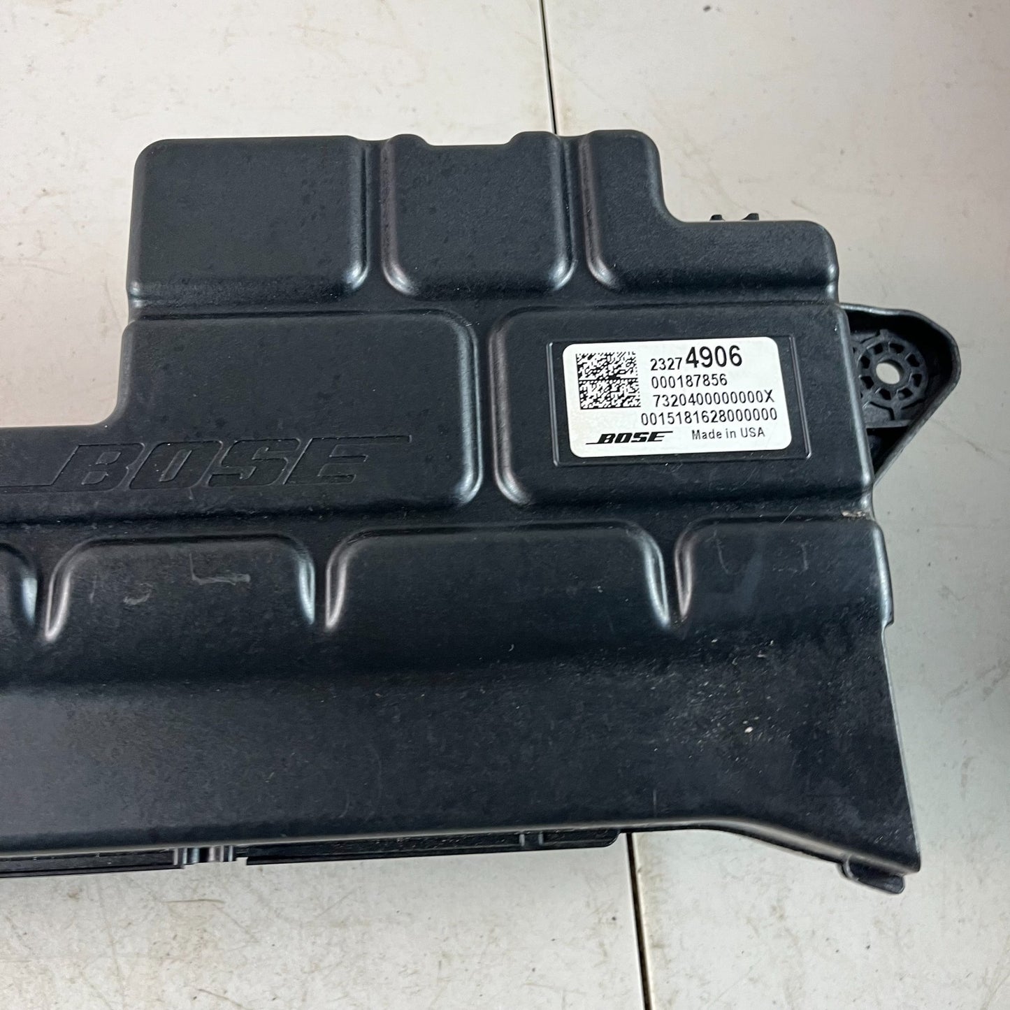 2014-2019 CHEVROLET CORVETTE BOSE AUDIO RADIO SUBWOOFER SUB WOOFER SPEAKER BOX