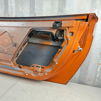 05-13 CHEVROLET CORVETTE FRONT RIGHT PASSENGER SIDE DOOR SHELL PANEL ORANGE OEM
