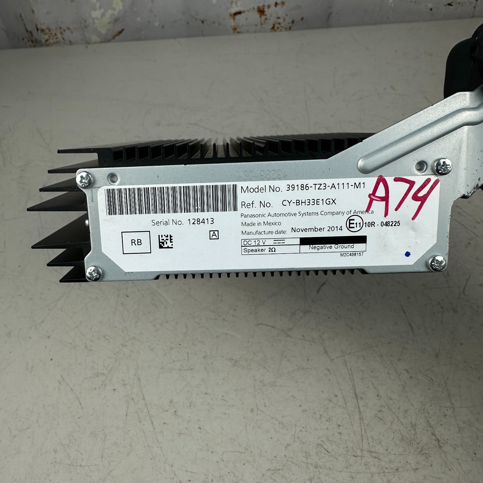 2015-2020 ACURA TLX AUDIO RADIO AM FM STEREO AMP AMPLIFIER MODULE UNIT OEM