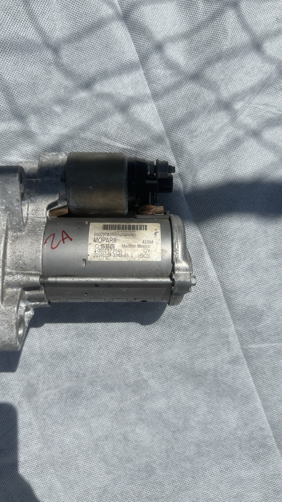 2017-2020 Jeep Compass Starter Motor Used OEM 50,000-60,000 Miles