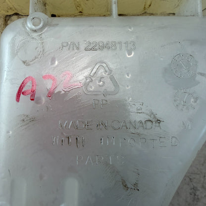 2016-2024 CHEVROLET CAMARO ENGINE COOLANT OVERFLOW RESERVOIR TANK 22948113 OEM