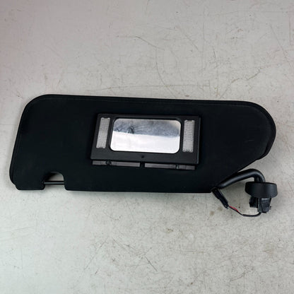 2005-2013 CHEVROLET CORVETTE FRONT LEFT DRIVER SIDE SUNVISOR SUN VISOR BLACK OEM