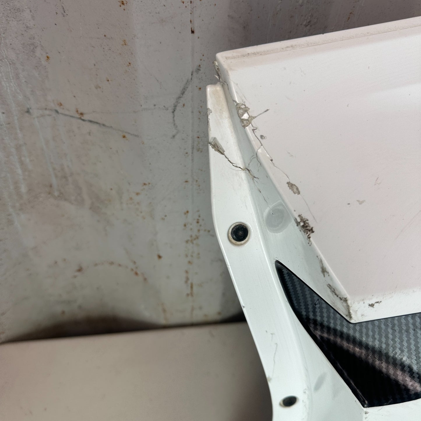 2014-2019 CHEVROLET CORVETTE C7 REAR LEFT SIDE QUARTER PANEL ASSEMBLY WHITE OEM