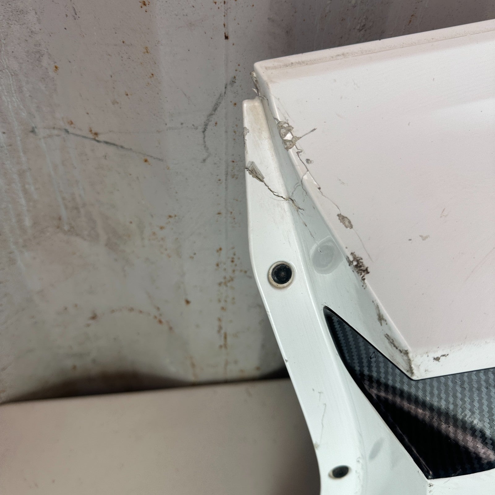 2014-2019 CHEVROLET CORVETTE C7 REAR LEFT SIDE QUARTER PANEL ASSEMBLY WHITE OEM