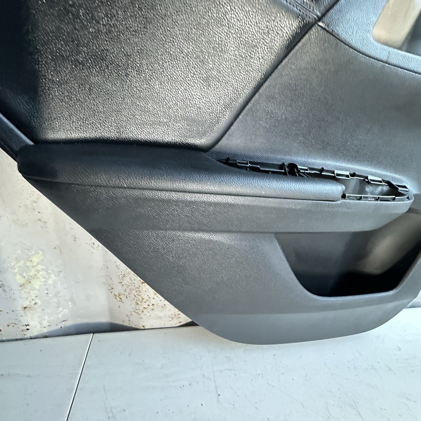 2013-17 HONDA ACCORD SEDAN REAR LEFT INTERIOR DOOR PANEL TRIM OEM Black Leather