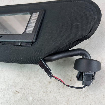 2005-2013 CHEVROLET CORVETTE FRONT LEFT DRIVER SIDE SUNVISOR SUN VISOR BLACK OEM