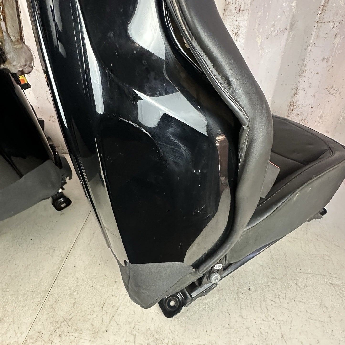 14-19 Chevrolet Corvette C7 Competition Seat Cushion Assembly Set Black DAMAGED