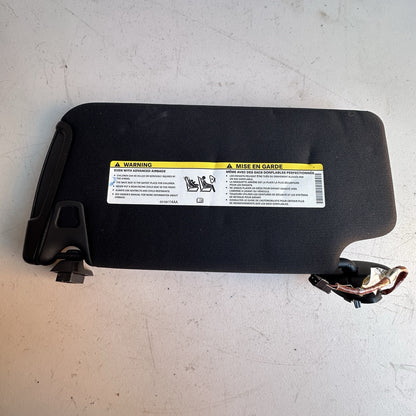 2015-2023 Dodge Charger Front Right PassengerSide Sunvisor Shade Cover OEM Black