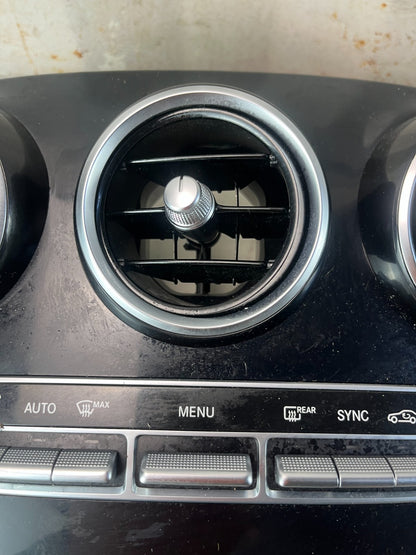 2015-2020 MERCEDES W205 C300 2.0L CENTER CONSOLE AIR VENT SWITCH PANEL ASSY OEM
