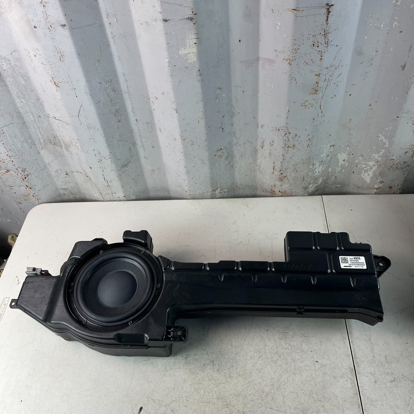 2014-2019 CHEVROLET CORVETTE BOSE AUDIO RADIO SUBWOOFER SUB WOOFER SPEAKER BOX