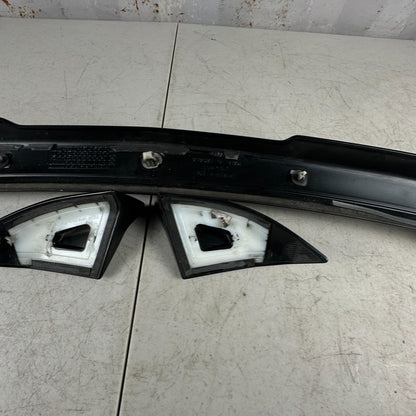 2017 - 2024 CHEVROLET CAMARO ZL1 REAR TRUNK LID END WING SPOILER BLACK 3PCS OEM