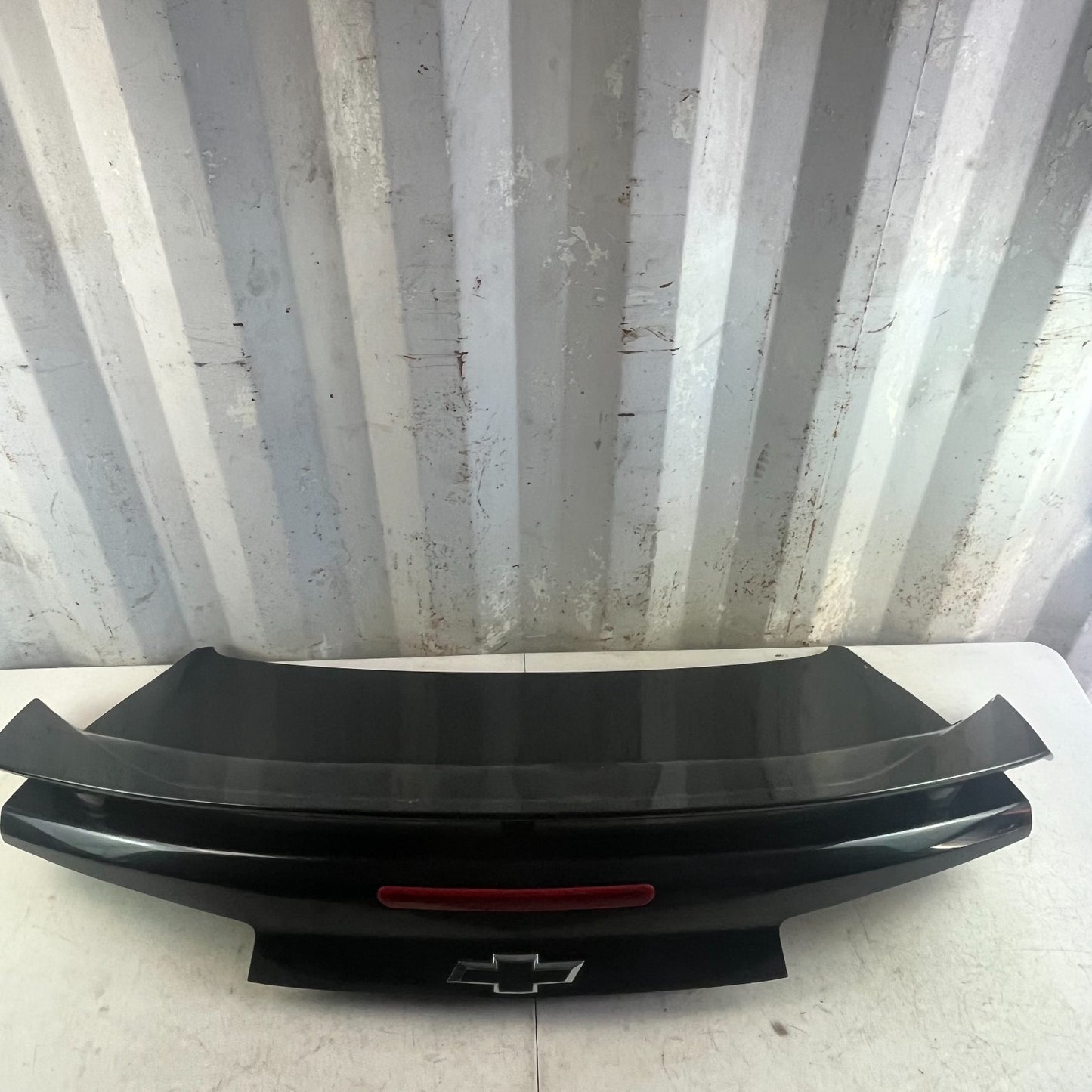 2016-2024 CAMARO SS REAR TRUNK DECK LID PANEL WITH WING SPOILER ASSY BLACK OEM