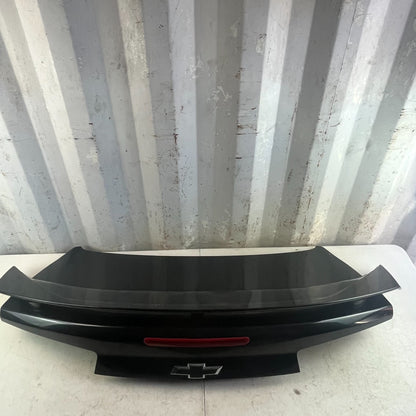 2016-2024 CAMARO SS REAR TRUNK DECK LID PANEL WITH WING SPOILER ASSY BLACK OEM