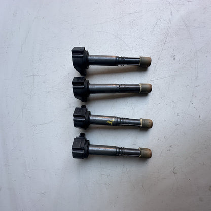 2013-2017 HONDA ACCORD 2.4L GAS FRONT ENGINE MOTOR IGNITION COIL SET OF 4 OEM