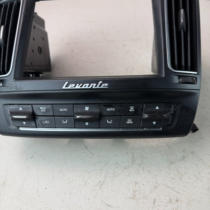2017-2020 MASERATI LEVANTE M161 FRONT DASH CENTER DISPLAY BEZEL TRIM VENT GRILLE